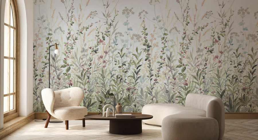 PHOTOWALL / Field of Flower Blossoms (e95329)