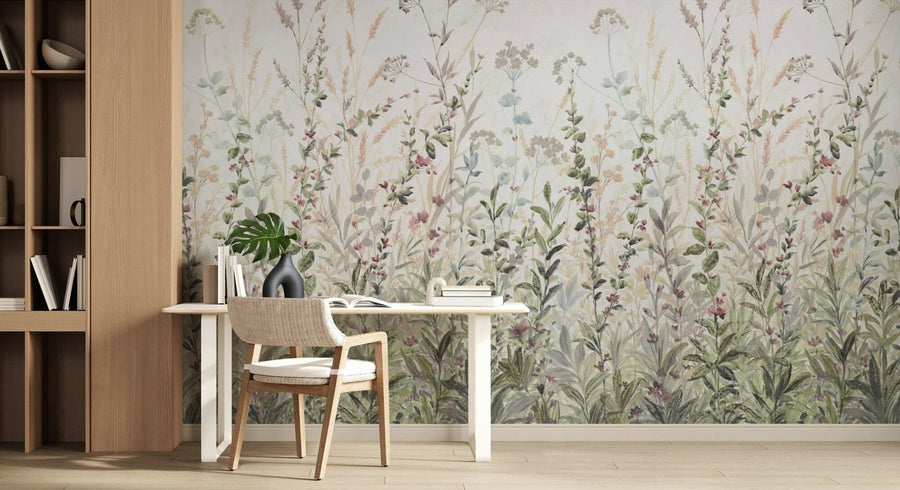 PHOTOWALL / Field of Flower Blossoms (e95329)