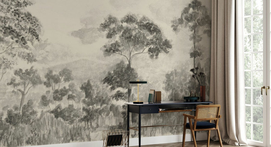 PHOTOWALL / Woods - Sunlit Linen (e95368)