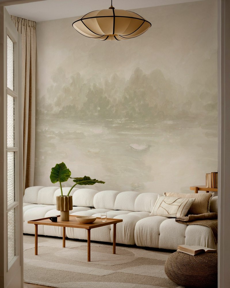 PHOTOWALL / Silent Light - Creamy Beige (e95375)