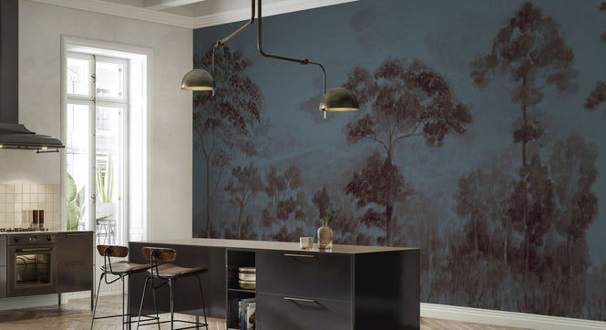 PHOTOWALL / Woods - Storm Blue (e95380)