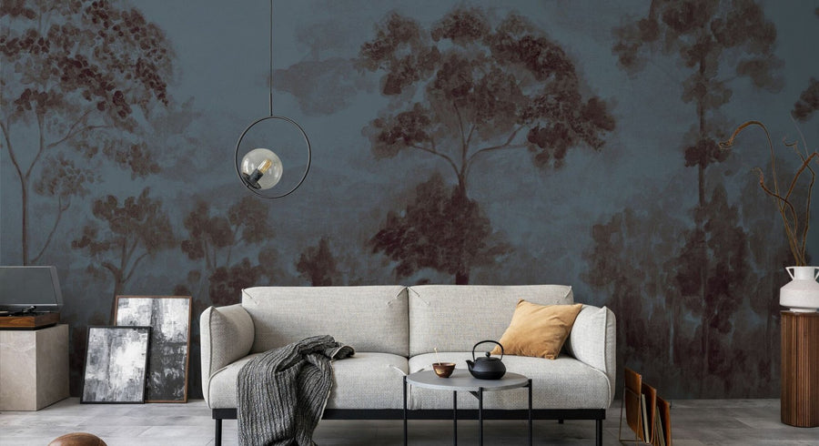 PHOTOWALL / Woods - Storm Blue (e95380)