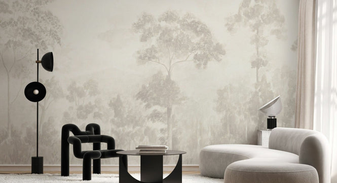 PHOTOWALL / Woods - Whispering Beige (e95383)