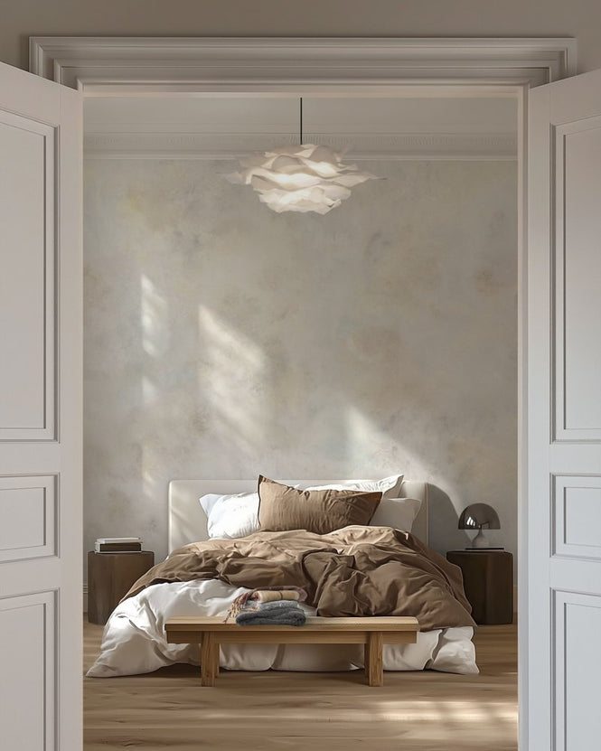 PHOTOWALL / Whispering Clouds - Beige (e95441)