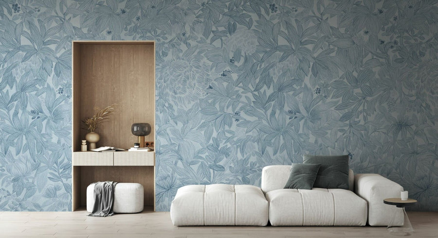 PHOTOWALL / Vibrant Flowers and Leaves - V - Large (e95700)