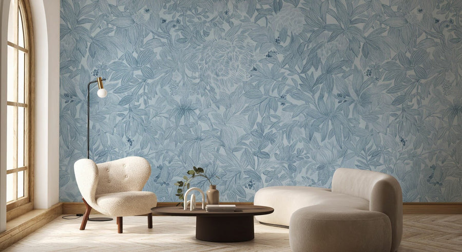 PHOTOWALL / Vibrant Flowers and Leaves - V - Large (e95700)