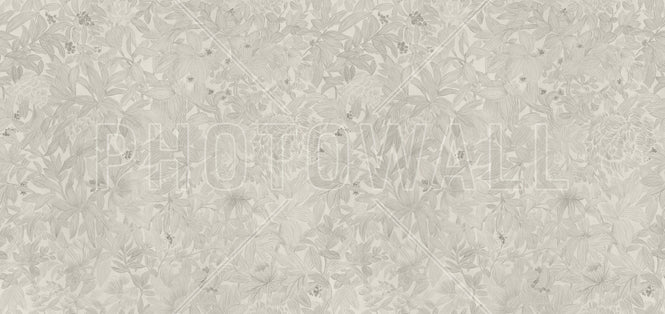 PHOTOWALL / Vibrant Flowers and Leaves - II - Large (e95702)