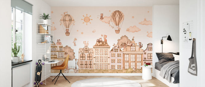 PHOTOWALL / City Cats - Mono (e95706)