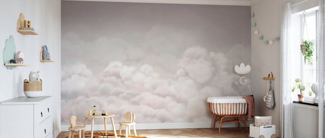 PHOTOWALL / Calming Clouds - Pink (e95708)