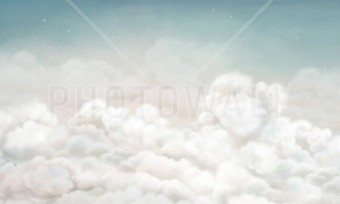 PHOTOWALL / Calming Clouds - Blue (e95720)