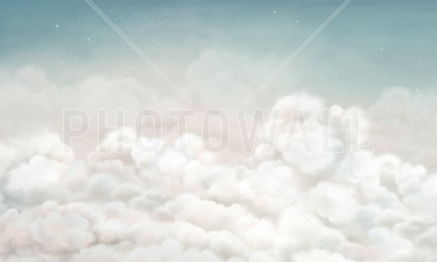 PHOTOWALL / Calming Clouds - Blue (e95720)