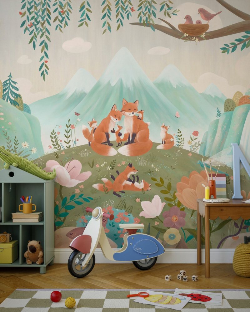 PHOTOWALL / Fox Family (e95723)
