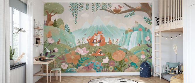 PHOTOWALL / Fox Family (e95723)