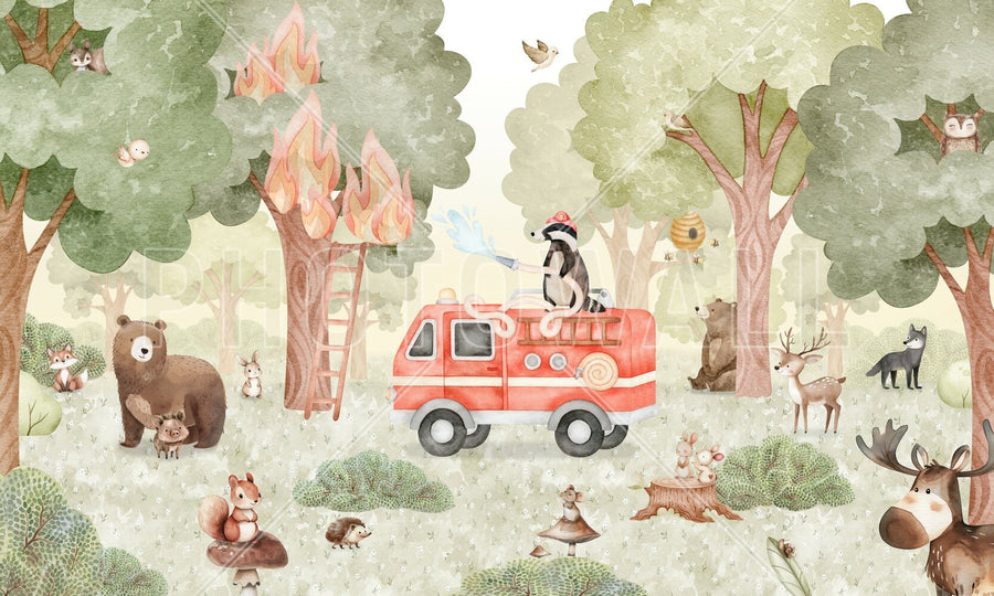 PHOTOWALL / Forest Fire Fighter (e95724)