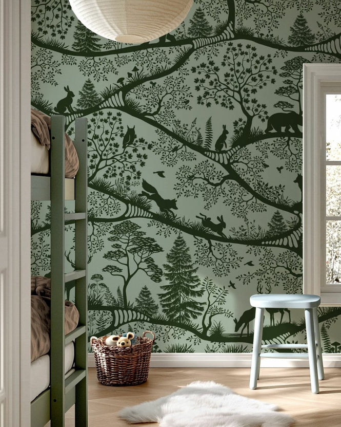 PHOTOWALL / Nordic Nature - Green Green (e95732)