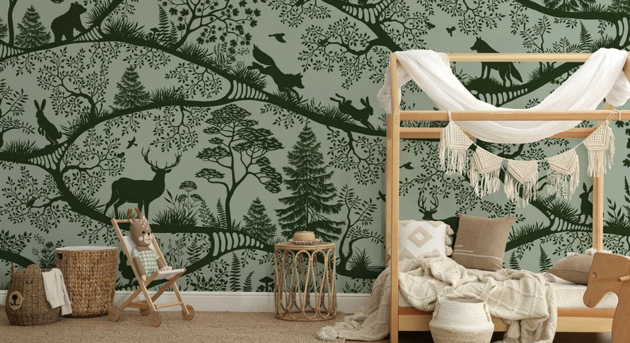 PHOTOWALL / Nordic Nature - Green Green (e95732)