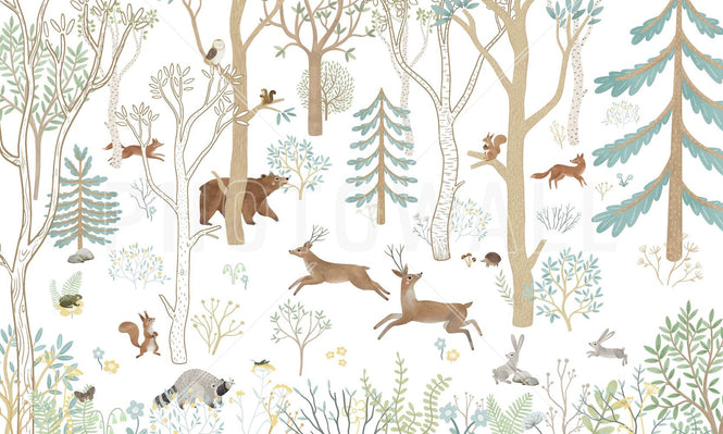 PHOTOWALL / Frisky Forest - Blue (e95733)