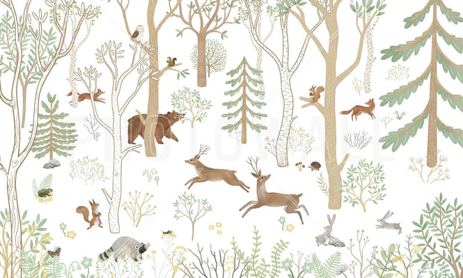 PHOTOWALL / Frisky Forest - Green (e95734)