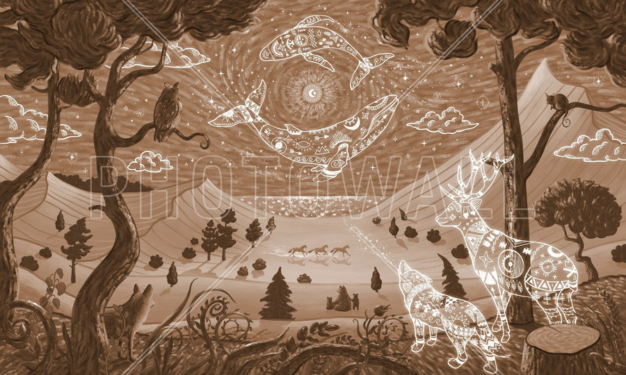 PHOTOWALL / Spirit Night - Brown (e95737)