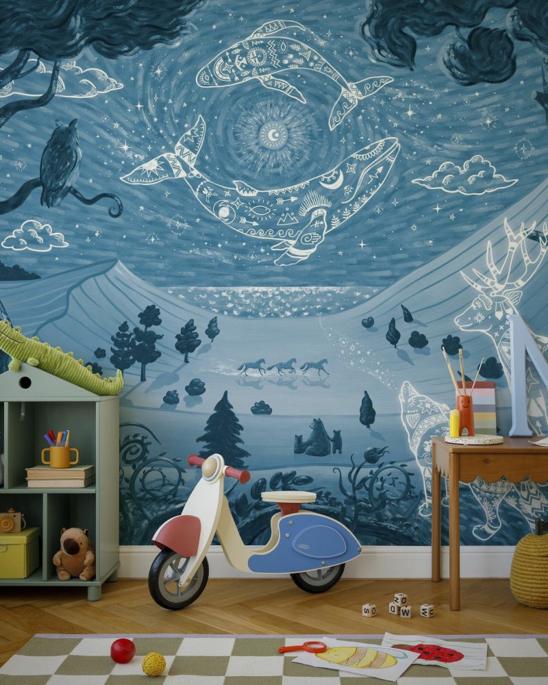 PHOTOWALL / Spirit Night - Blue (e95741)