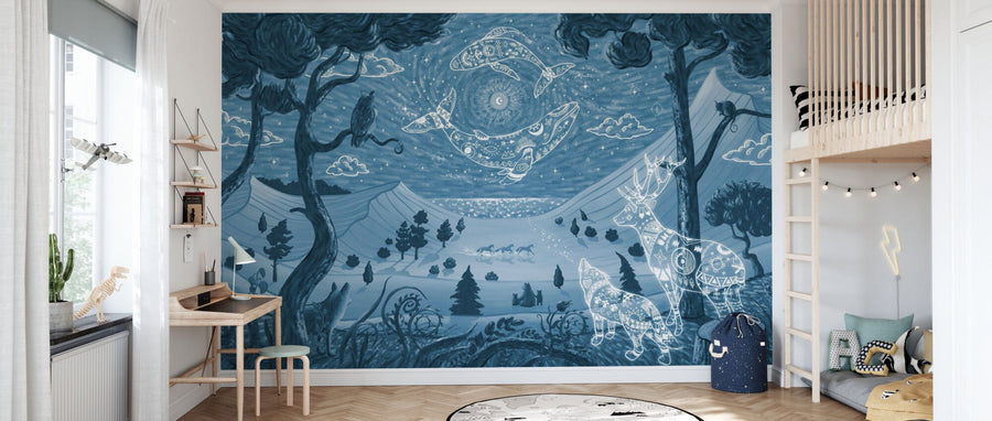 PHOTOWALL / Spirit Night - Blue (e95741)