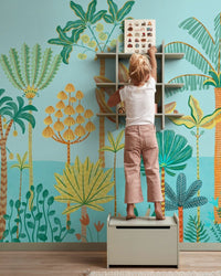 PHOTOWALL / Tropical Paradise - Light Aquamarine (e95764) | 輸入