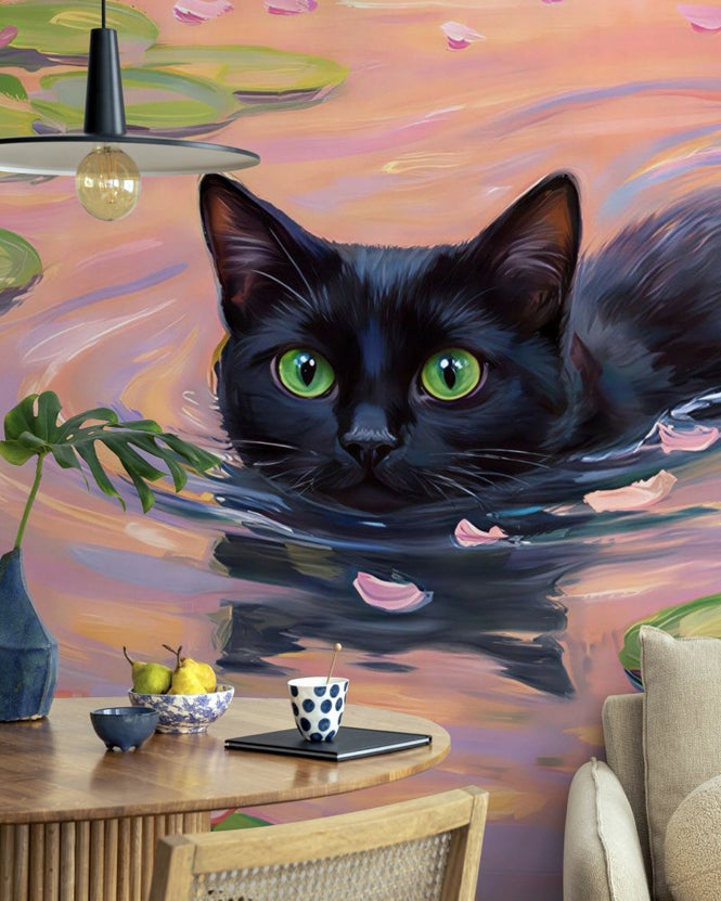 PHOTOWALL / Sunset Cat (e96667)