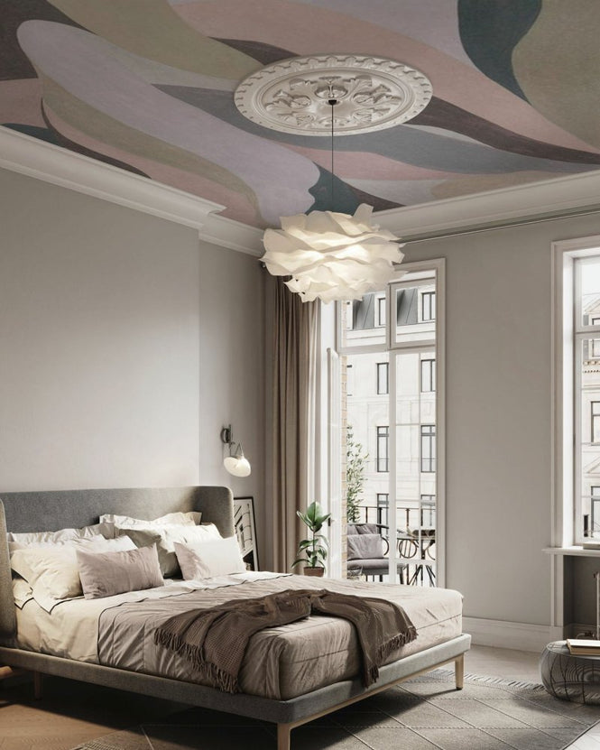 PHOTOWALL / Elegant Flow - Blue Grey (e97106)