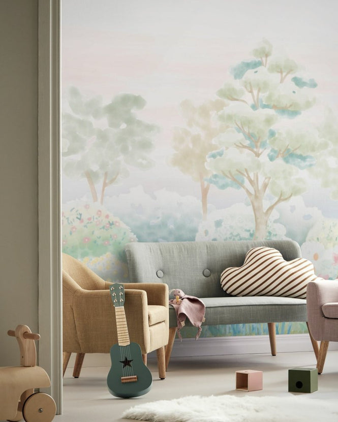 PHOTOWALL / Serene Meadowlands - Mist (e97177)