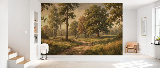 PHOTOWALL / Sunlit Forest Path (e97335)