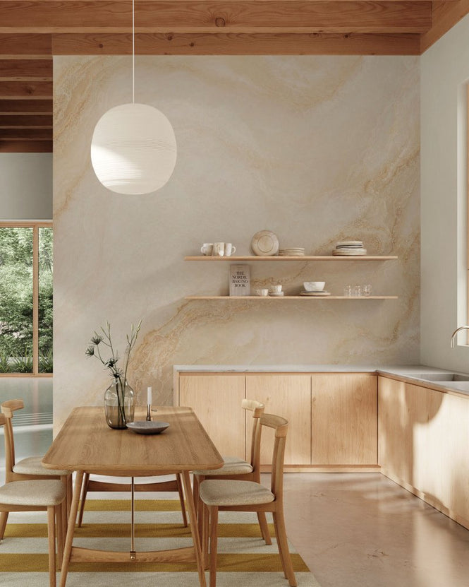 PHOTOWALL / Fibonacci Interior - Marble Drift (e97526)