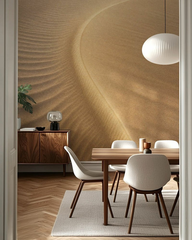 PHOTOWALL / Fibonacci Interior - Sand Wave (e97529)