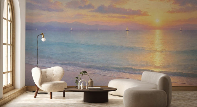 PHOTOWALL / Shore Sunset (e97780)