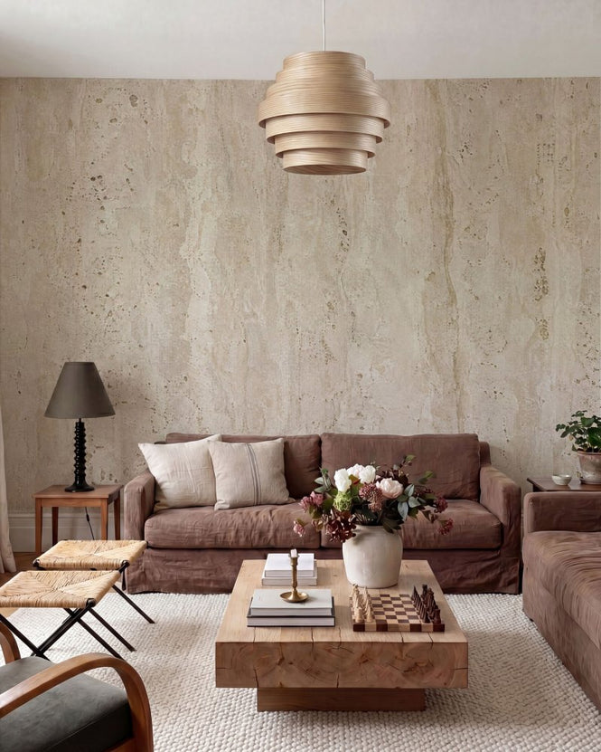 PHOTOWALL / Travertine Stone (e98156)