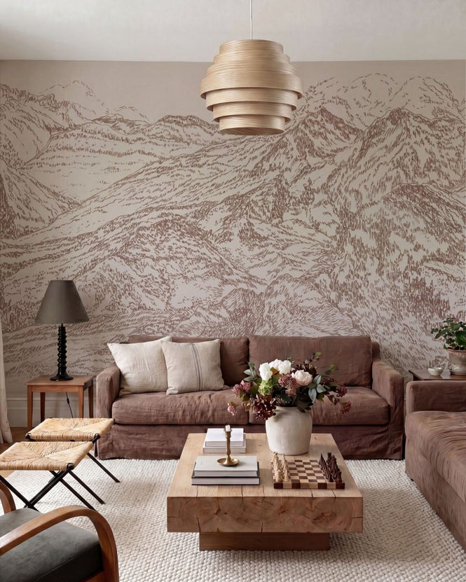 PHOTOWALL / Horizons - Rose Clay (e98196)