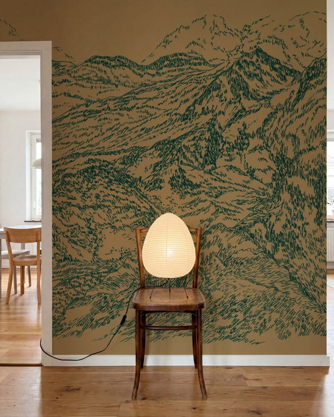 PHOTOWALL / Horizons - Woodland Ochre (e98210)