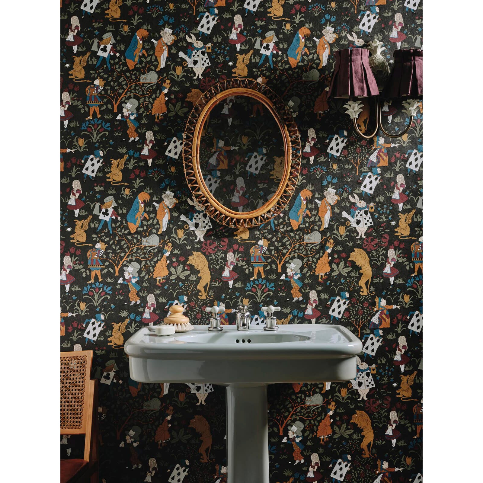 House of Hackney / ALICE IN WONDERLAND Noir【4パネル1セット