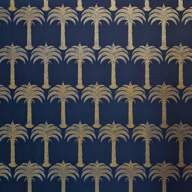 Barneby Gates / WALLPAPER BOOK VOL Ⅲ / Marrakech Palm Midnight Blue BG1200101