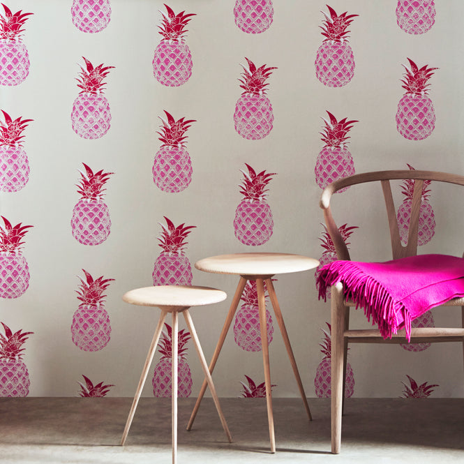 Barneby Gates / WALLPAPER BOOK VOL Ⅲ / Pineapple Red/Pink BG1200201