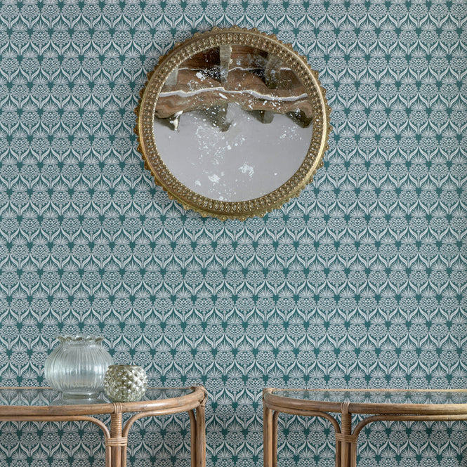 Barneby Gates / WALLPAPER BOOK VOL Ⅴ / Artichoke Thistle Teal BG1900201