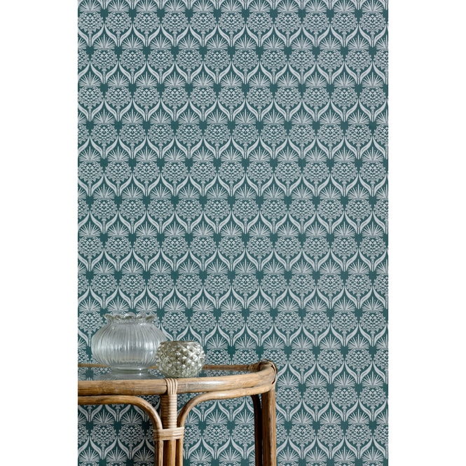 Barneby Gates / WALLPAPER BOOK VOL Ⅴ / Artichoke Thistle Teal BG1900201