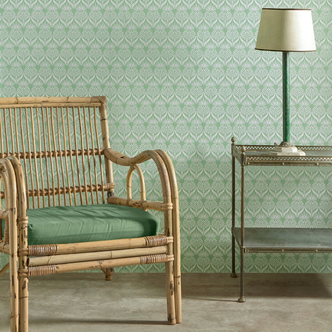 【切売m単位】Barneby Gates / WALLPAPER BOOK VOL Ⅴ / Artichoke Thistle Spring Green BG1900202