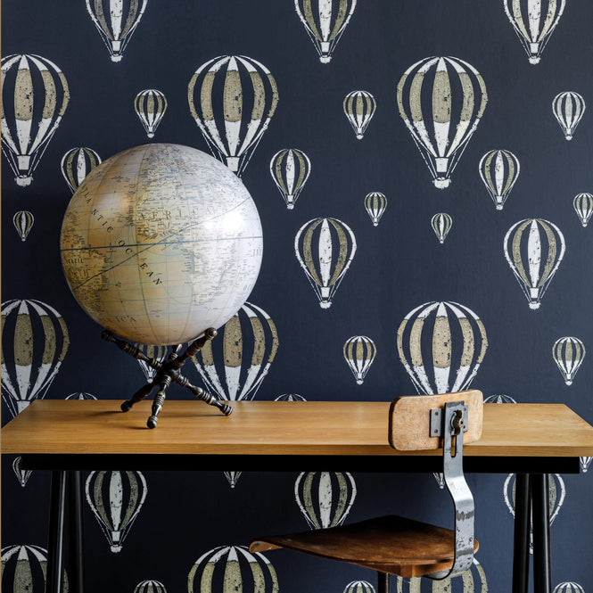 Barneby Gates / Hot Air Balloons Midnight Sky BG2600101