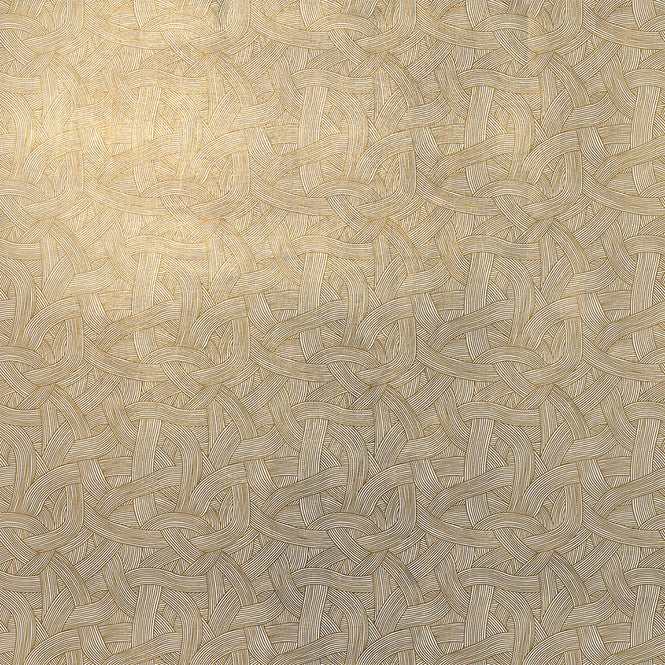 NLXL Gold Foil Wallpapers / Inky Dhow Wallpaper by Bethan Gray / BGF-01