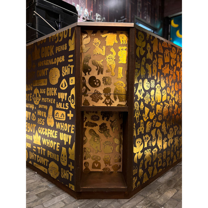 WALPA東京店のカウンター