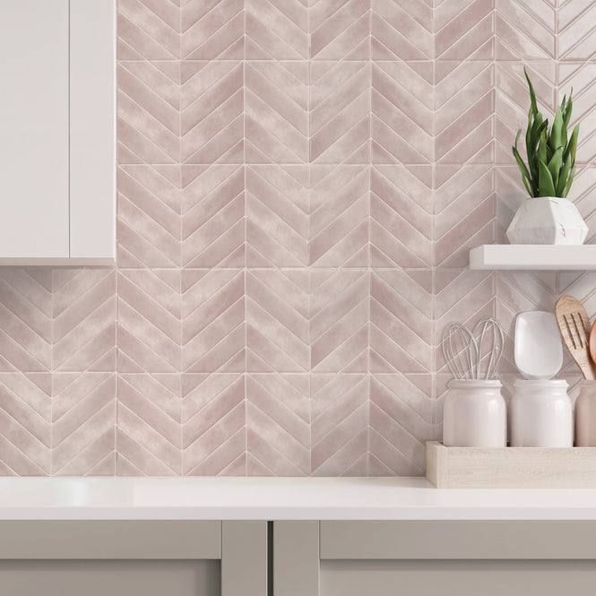 Smart Tiles / Chevron Tiles / Viby SM1253G-04-QG（GLOSS finish）