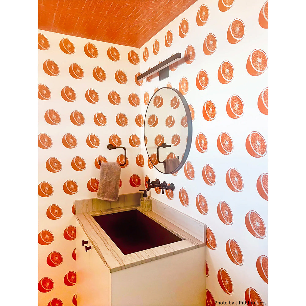 Flavor Paper / CITRUS / Orange Scented on Ivory Clay Coated | 輸入