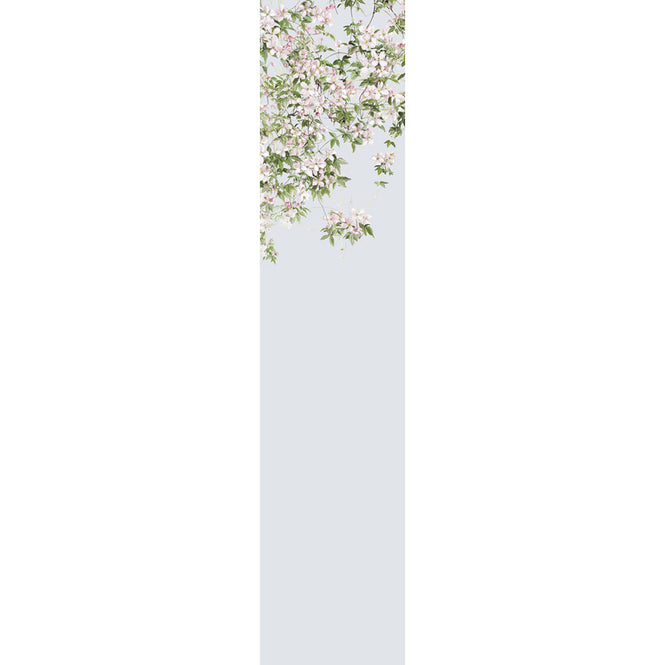 【Option：Cパネル】Sian Zeng / Clematis Mural Wallpaper / Dusty Blue ClemB