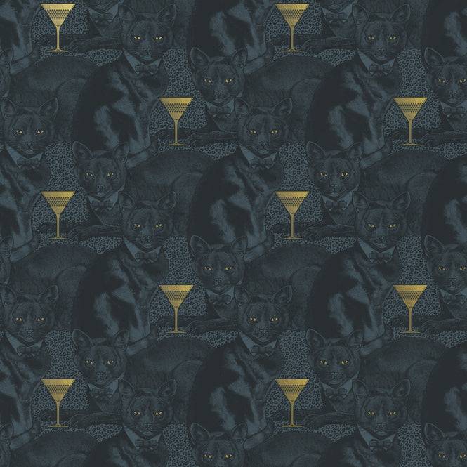 DIVINE SAVAGES / Cat-titude 'Fierce Blue' / DVS076-CAT-BLUE-WR