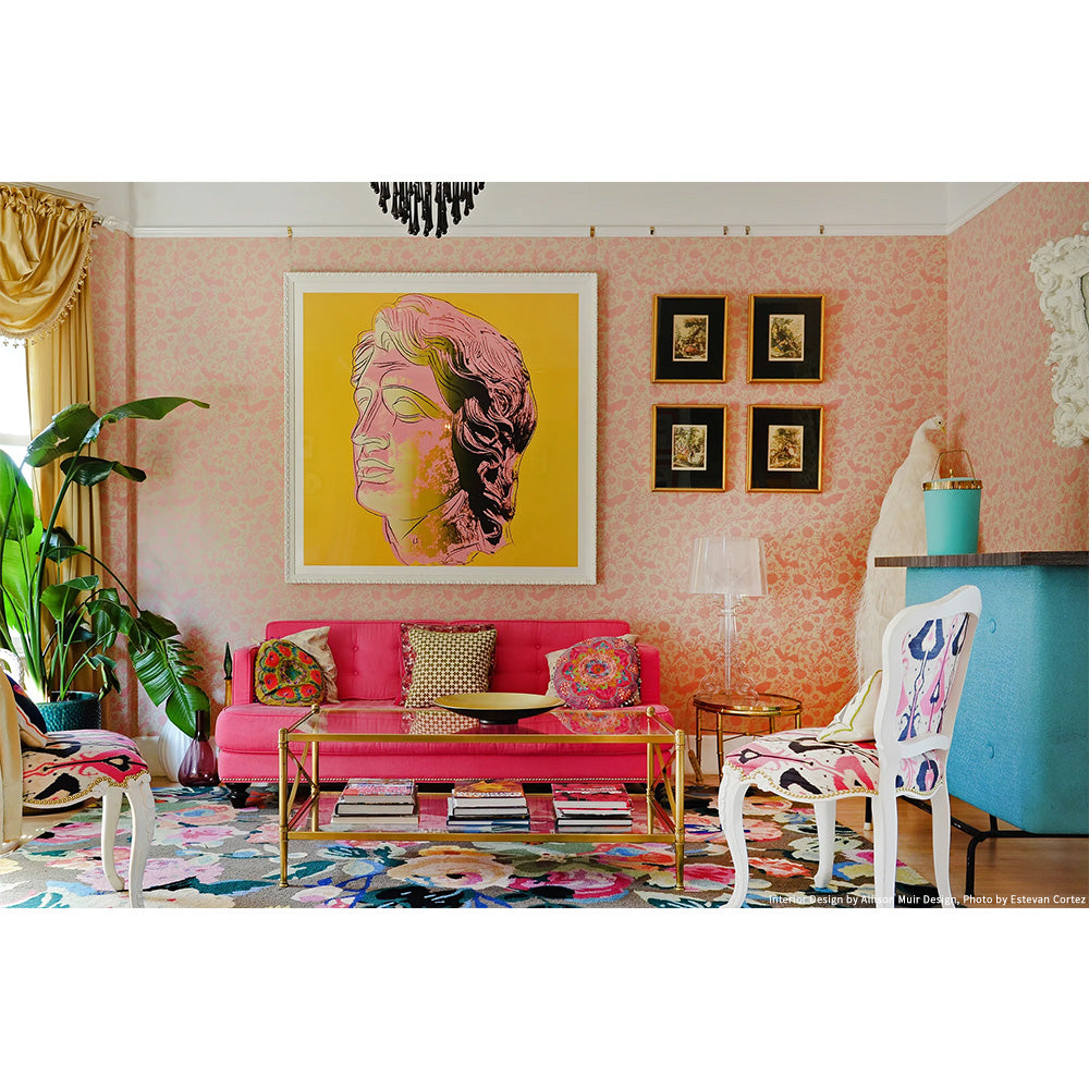 Flavor Paper / ELYSIAN FIELDS / Antique Pink On Oatmeal Clay